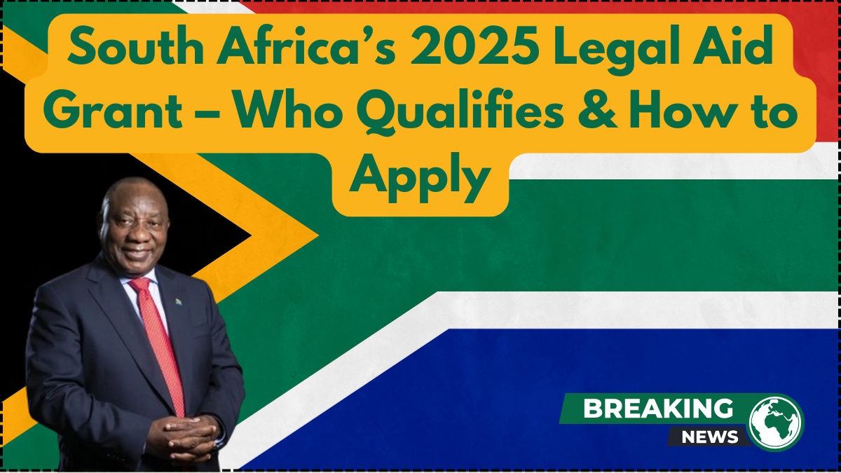 South Africa’s 2025 Legal Aid Grant – Who Qualifies & How to Apply