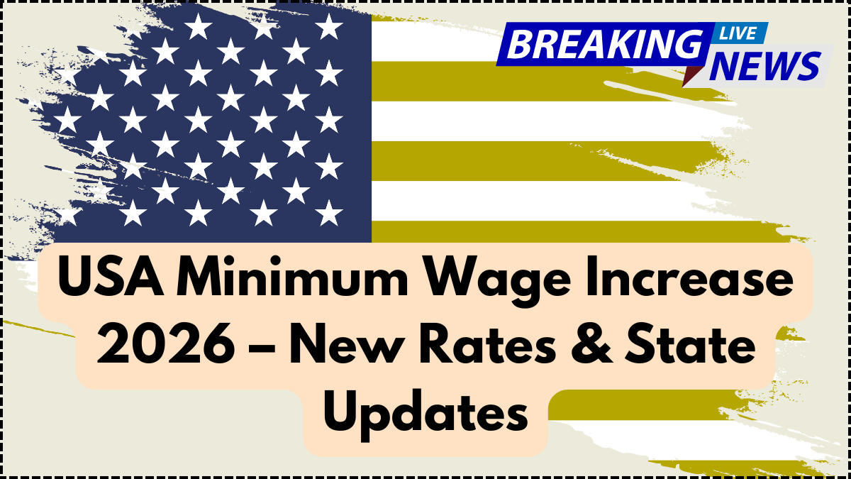 USA Minimum Wage Increase 2026 – New Rates & State Updates